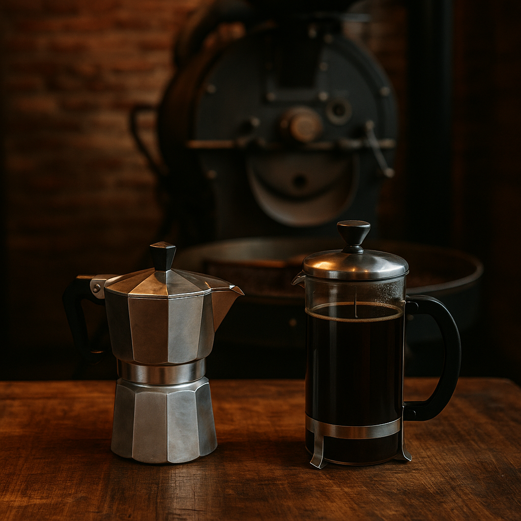 Cafeteira Italiana ou Prensa Francesa