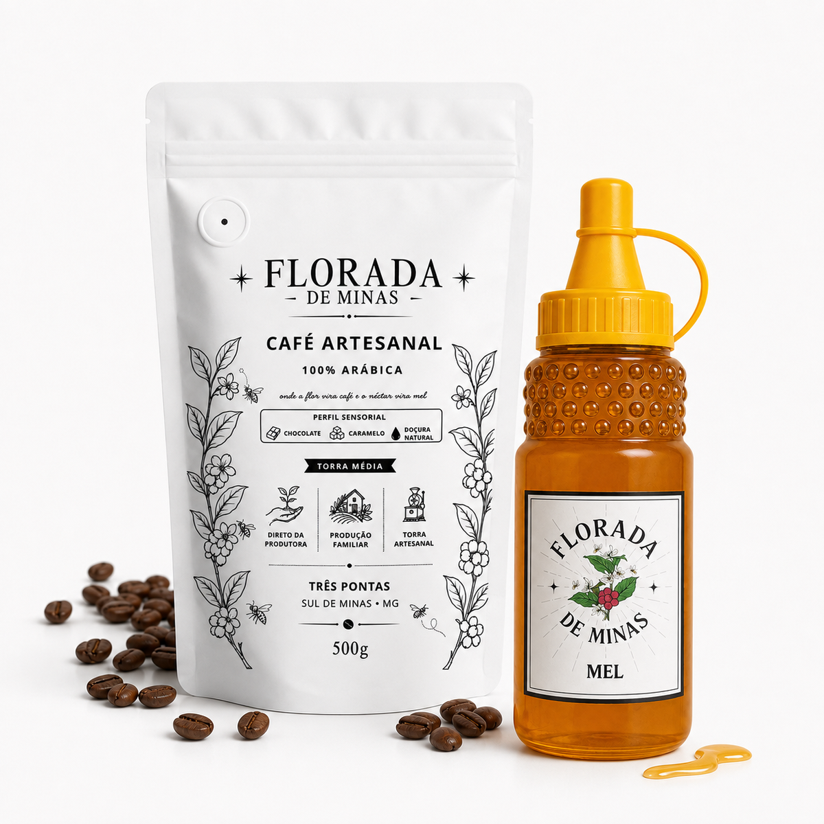 Kit Café Especial & Mel Florada de Minas | 500G