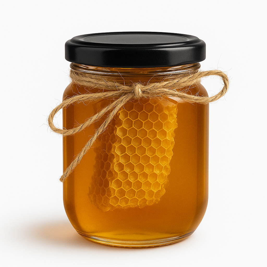 Mel Artesanal no Vidro - 100% Puro - Florada do Café